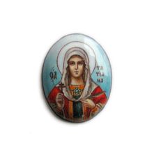 Финифть с образом Святая Татьяна